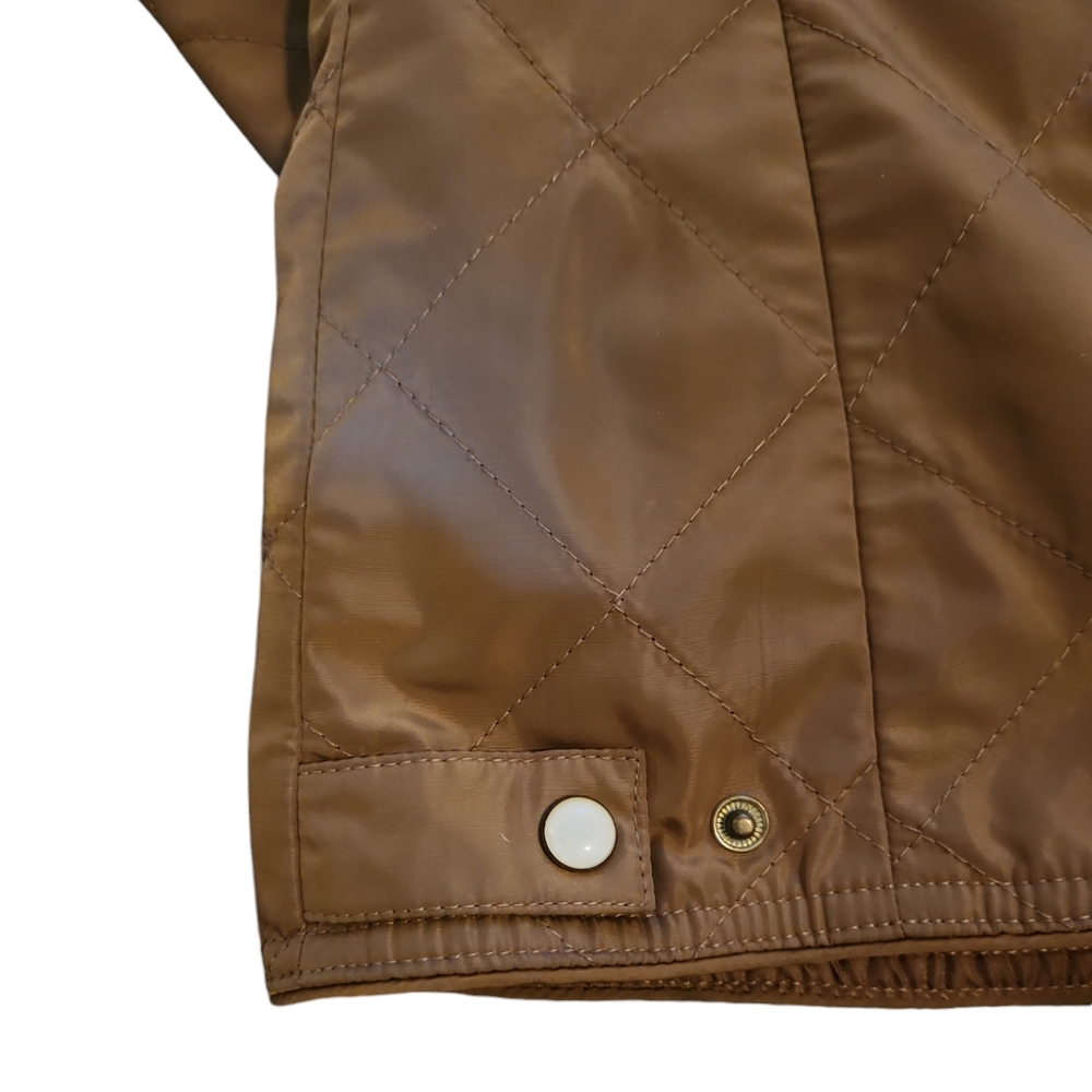 Zara Basic Parka Jacket Sz M Adjustable - image 6